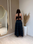 Conjunto Lorena Saia Longa e Top