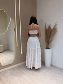 Conjunto Lorena Saia Longa e Top
