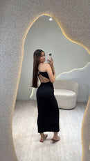 Vestido canelado Dubai
