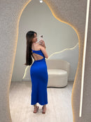Vestido canelado Dubai