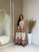Vestido Floral lastex