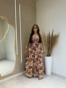 Vestido Floral lastex