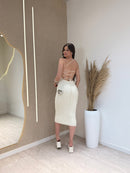 Vestido Costas Nuas Modal