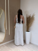 Vestido Longo Poá