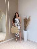 Vestido Poliamida Floral
