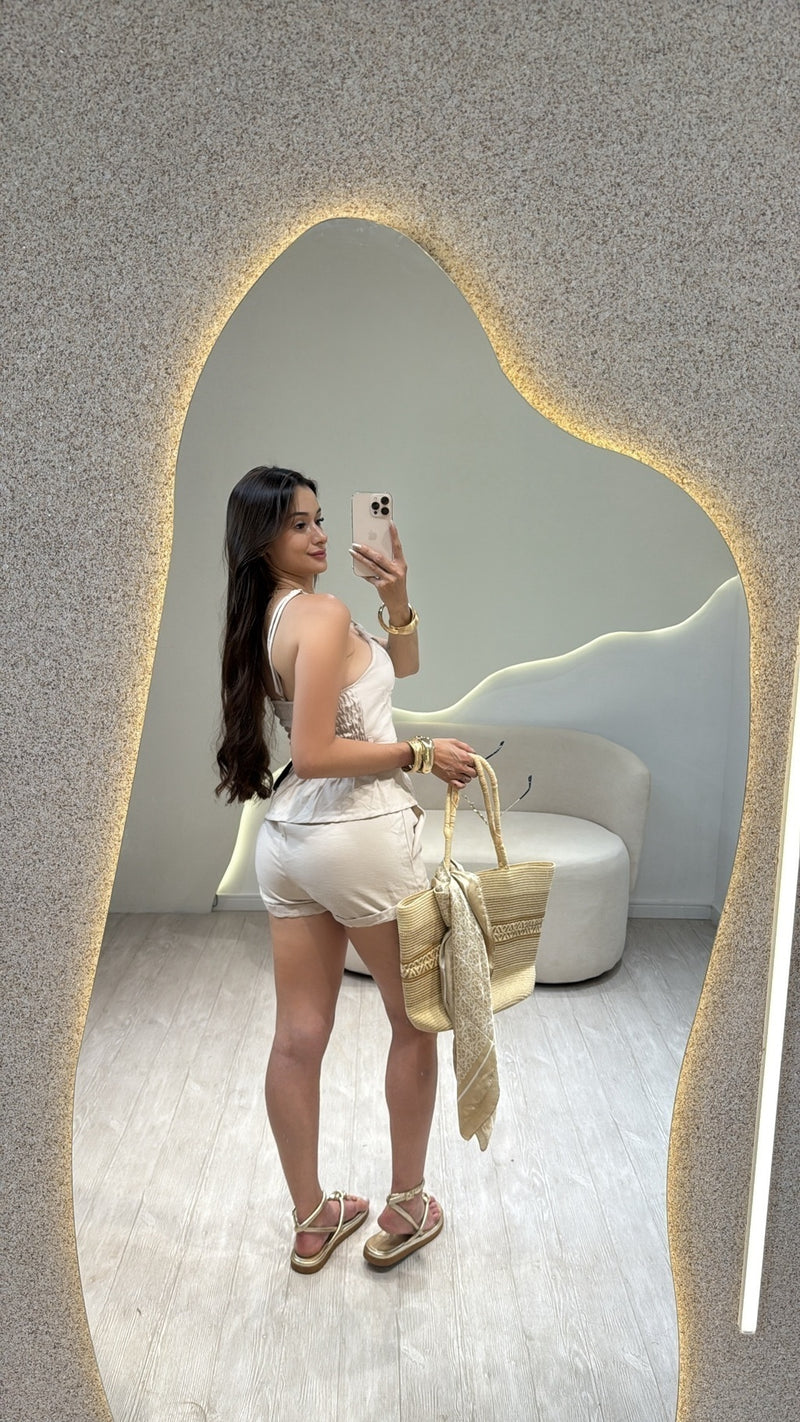 Conjunto Marrante Três peças